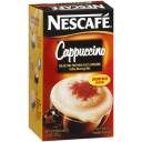 Nescafe Coffee Beverage Cappuccino Mix Packets, 6ct