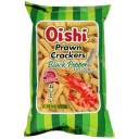 Oishi: Prawn Black Pepper Flavor W/Only Natural Shrimps Crackers, 2.12 Oz