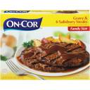 On-Cor Gravy & Salisbury Steaks, 28 oz