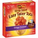 Ore-Ida Easy Tater Tots Crispy Crowns! Seasoned Shredded Potatoes, 4.5 oz