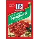 Pasta/Rice: Spaghetti Thick & Zesty Sauce Mix, 1.37 oz