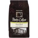 Peet's Coffee Deep Roast Decaffeinated House Blend Ground Coffee, 12 oz