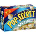 Pop Secret Sea Salt Premium Popcorn, 3.2 oz, 3 count