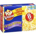 Pop Weaver Extra Butter Popcorn, 8 Pk