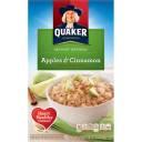 Quaker Apples & Cinnamon Instant Oatmeal, 1.51 oz, 10 count