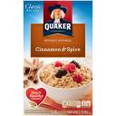 Quaker Cinnamon & Spice Instant Oatmeal, 10 count