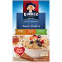 Quaker Flavor Variety Instant Oatmeal, 10 count, 15.1 oz