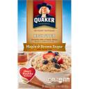 Quaker High Fiber Maple And Brown Sugar Instant Oatmeal, 8ct