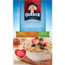 Quaker Maple & Brown Sugar, Cinnamon & Spice, Apples & Cinnamon Flavor Variety Instant Oatmeal, 11.5 oz