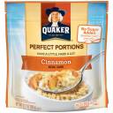 Quaker Oatmeal Perfect Portions Cinnamon Instant Oatmeal, 12.7 oz