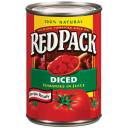 Redpack Diced Tomatoes In Juice, 14.5 oz