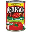 Redpack Diced Tomatoes With Basil Garlic & Oregano, 14.5 oz