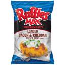 Ruffles Max Loaded Bacon & Cheddar Potato Skins Potato Chips, 8.25 oz