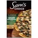 Sam's Choice Chicken Spinach Mushroom Flatbread Pizza, 12.8 oz