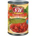 S&W: Ready-Cut Diced Italian Recipe Tomatoes, 14.5 Oz