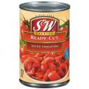 S&W: Ready-Cut Diced Tomatoes, 14.5 Oz