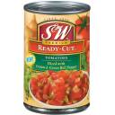 S&W: Ready-Cut Diced w/Onion & Green Bell Pepper Tomatoes, 14.5 Oz