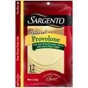 Sargento Natural Deli Style Provolone Cheese Slices, 12 count