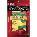 Sargento Reduced Fat Colby-Jack Cheese Slices, 10 count, 6.67 oz