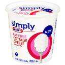 Simply Kraft Fat Free Small Curd Cottage Cheese, 24 oz