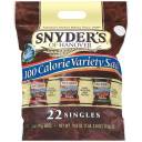 Snyder's Of Hanover 100 Calorie Pretzels Variety Sack, 22ct