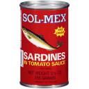 Sol-Mex Sardines In Tomato Sauce, 5.5 oz