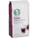 Starbucks Dark Espresso Roast Whole Bean Coffee, 12 oz