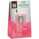 Starbucks VIA Refreshers Strawberry Lemonade Instant Beverage Mix, 6 count, 4.16 oz