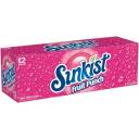 Sunkist Fruit Punch Soda, 12 fl oz, 12 pack