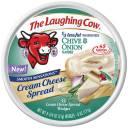 The Laughing Cow Smooth Sensations Chive & Onion Cream Cheese Spread Wedges, 0.75 oz, 8 count