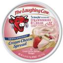 The Laughing Cow Smooth Sensations Strawberries & Cream Cream Cheese Spread Wedges, 8 count, 6 oz