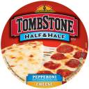 Tombstone Half & Half Pepperoni/Cheese Pizza, 21.4 oz