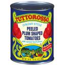 Tuttorosso Peeled Italian Style Tomatoes With Natural Basil Flavor, 35 oz