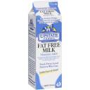 Upstate Farms Fat Free Milk, 1 qt