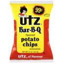 Utz Bar-B-Q Flavored Potato Chips, 1.875 oz