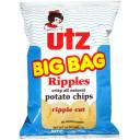 Utz Big Bag Ripple Cut Potato Chips, 16 oz