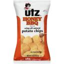 Utz Honey BBQ Flavored Potato Chips, 6 oz