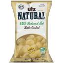 UTZ Natural Kettle Cooked 40% Reduced Fat Potato Chips, 8.5 oz