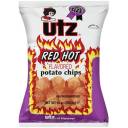 UTZ Red Hot Flavored Potato Chips, 10 oz