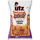 Utz Red Hot Flavored Potato Chips, 6 oz