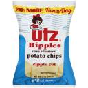 Utz Ripple Cut Potato Chips, 12 oz