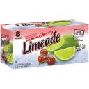 Walmart Sparkling Cherry Limeade Soft Drink, 12 fl oz, 8 count