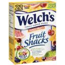 Welch's Tangy Fruits Fat Free 80 Calorie Fruit Snacks Pouches, .9 oz, 22ct