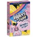 Wyler's Light Singles To Go Pink Lemonade Soft Drink Mix, 10ct