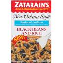 Zatarain's: New Orleans Style Reduced Sodium Black Beans & Rice, 7 oz