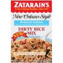 Zatarain's New Orleans Style Reduced Sodium Dirty Rice Mix, 8 oz